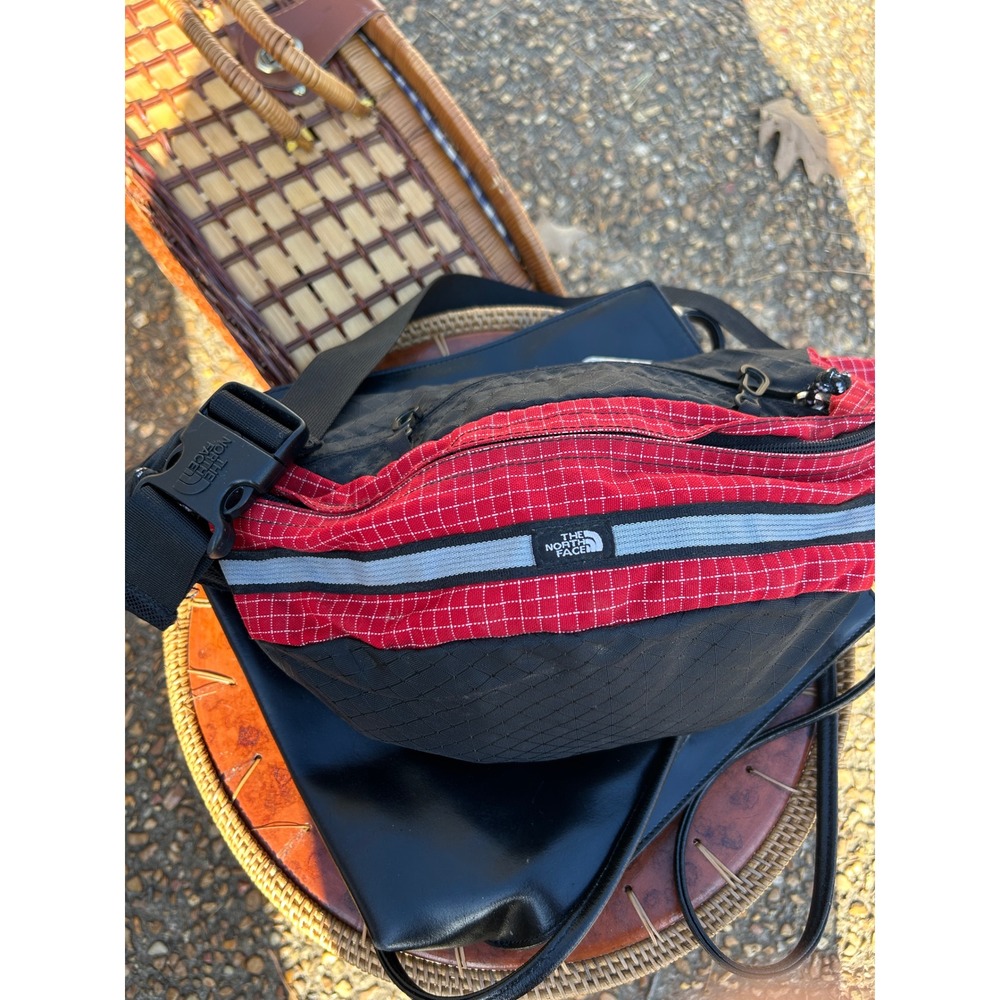 Vintage The‎ North Face Fanny Pack Waist Bag Red